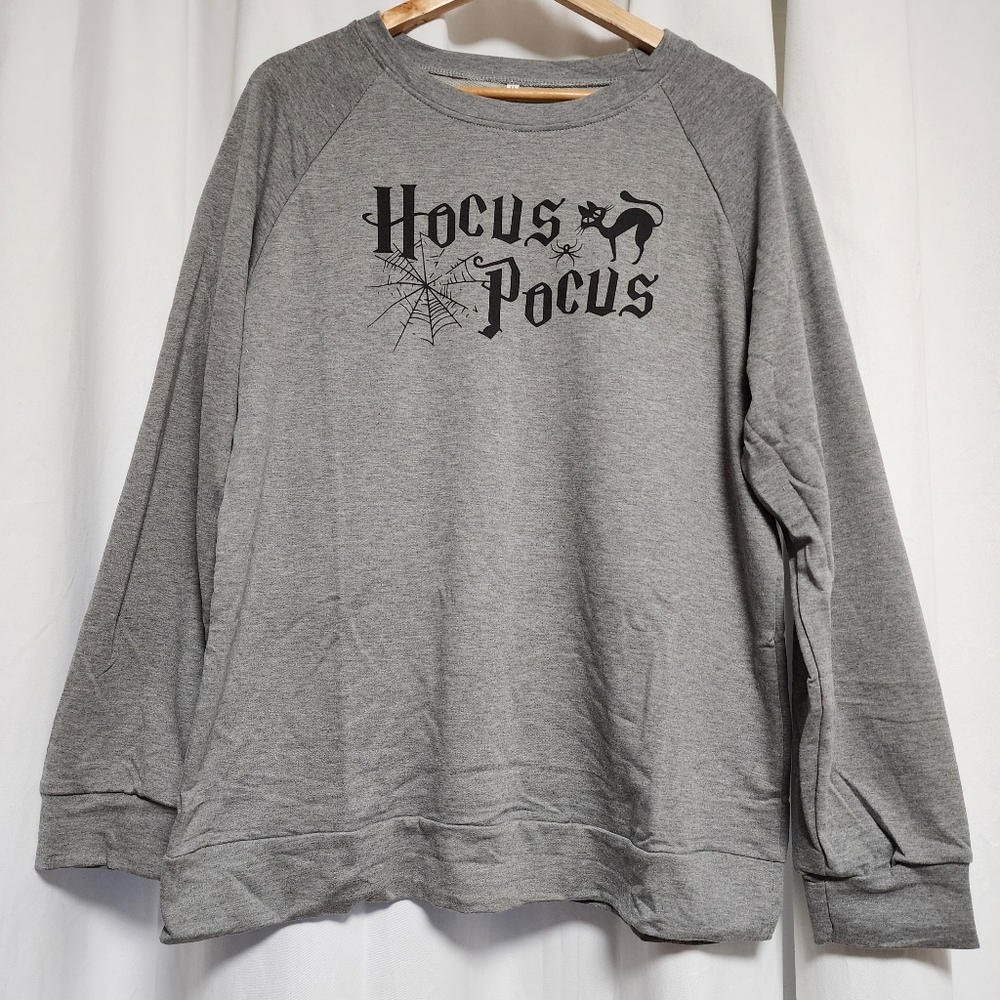 Hocus Pocus Sweatshirt XL Halloween Sanderson black cat